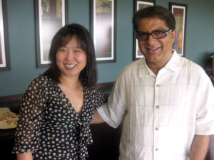 Daisy with Dr. Deepak Chopra MD